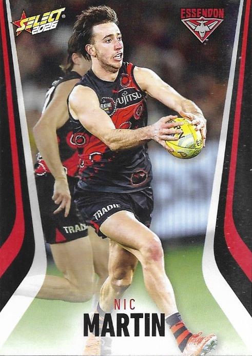 Nic Martin #59 Essendon Bombers | 2026 Select AFL Footy Stars