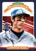Christian Yelich #5 Milwaukee Brewers | 2020 Donruss