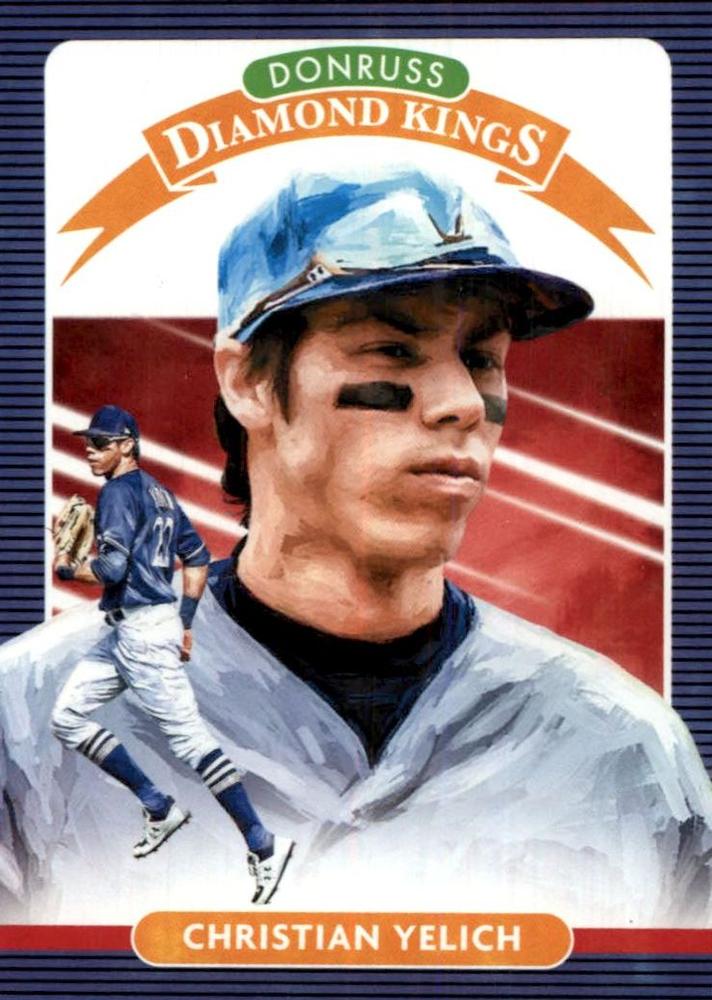 Christian Yelich #5 Milwaukee Brewers | 2020 Donruss