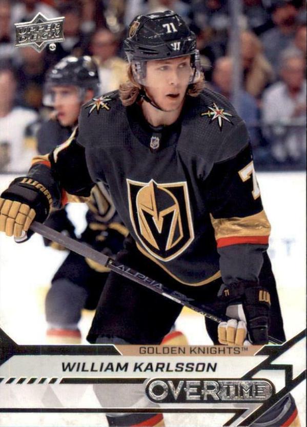 William Karlsson #5 Vegas Golden Knights | 2020-21 Upper Deck Overtime