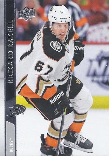 Rickard Rakell #5 Anaheim Ducks | 2020-21 Upper Deck