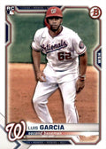 Luis Garcia #5 Washington Nationals | 2021 Bowman