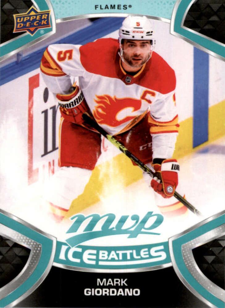 Mark Giordano #5 Calgary Flames | 2021-22 Upper Deck MVP Ice Battles