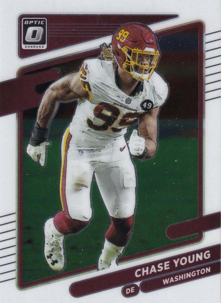 Chase Young #5 Washington Football Team | 2021 Donruss Optic | NFL Football