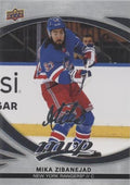 Mika Zibanejad #5 New York Rangers | 2023-24 Upper Deck MVP Silver Script