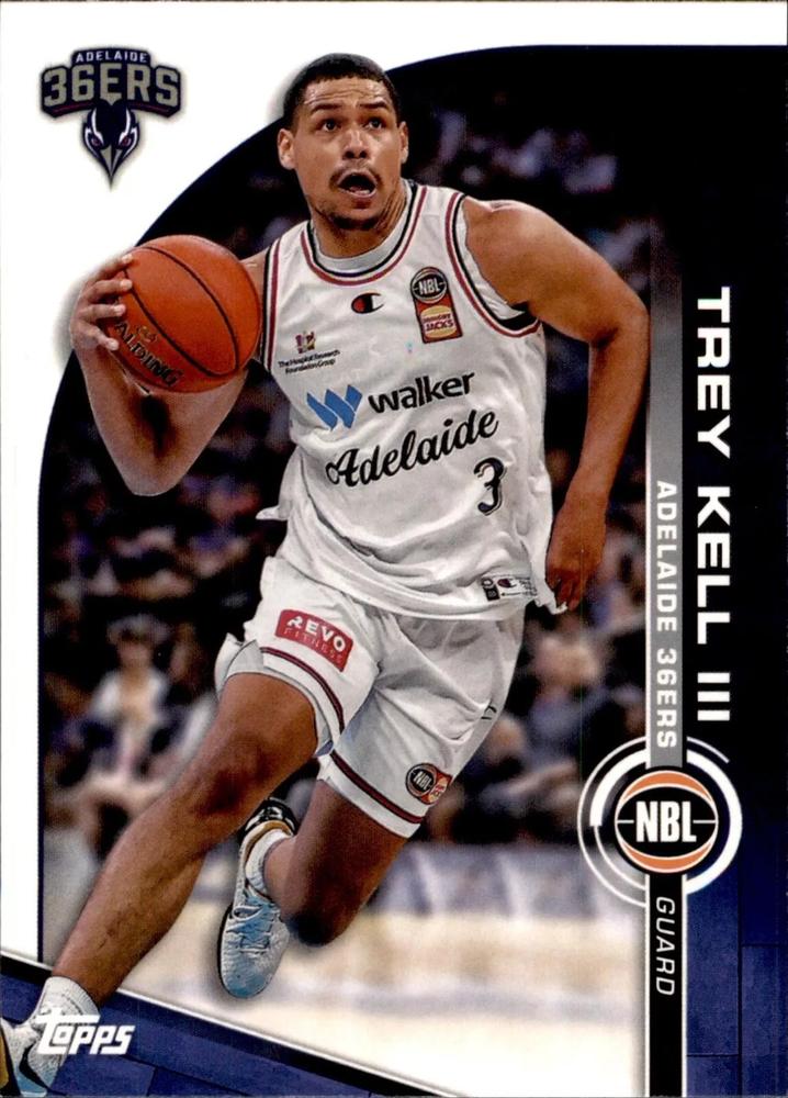 Trey Kell III #5 Adelaide 36ers | 2023-24 Topps NBL