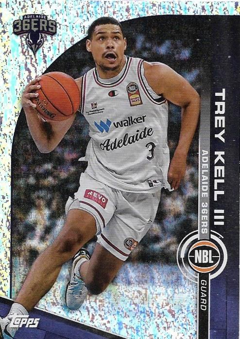 Trey Kell III #5 Adelaide 36ers | 2023-24 Topps NBL - Opal Parallel