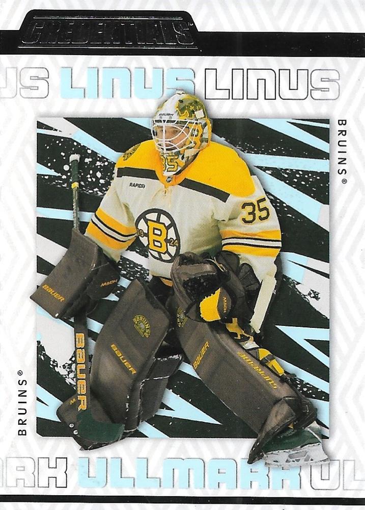 Linus Ullmark #5 Boston Bruins | 2023-24 Upper Deck Credentials