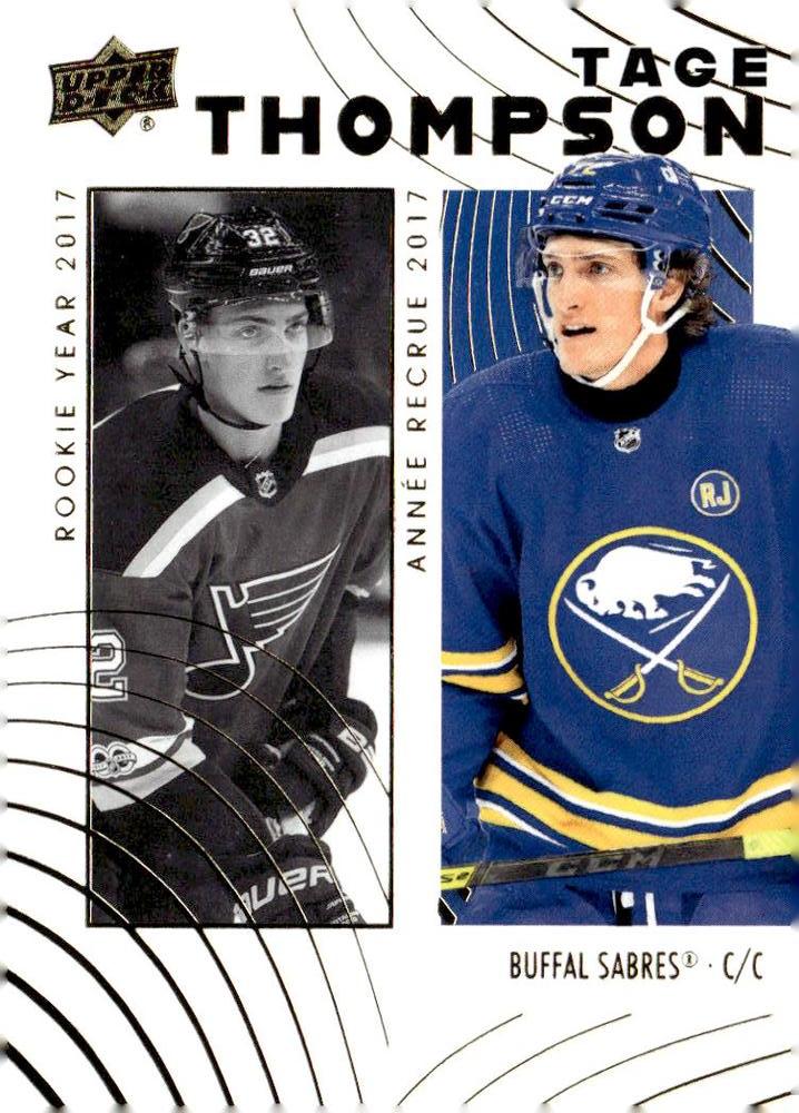Tage Thompson #5 Toronto Maple Leafs | 2024-25 Upper Deck Tim Hortons Retrospective Rookies