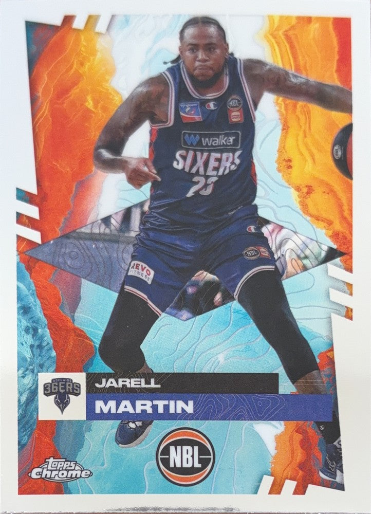Jarell Martin #5 Adelaide 36ers | 2024-25 Topps Chrome NBL (front)