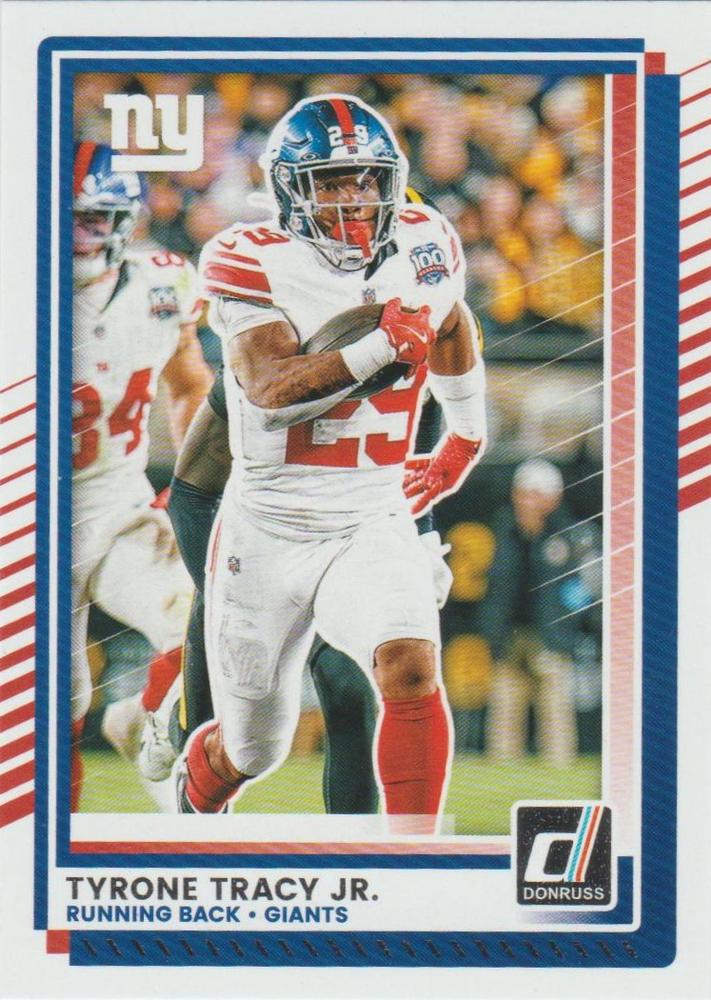 Tyrone Tracy Jr. #5 New York Giants | 2025 Donruss | NFL Football
