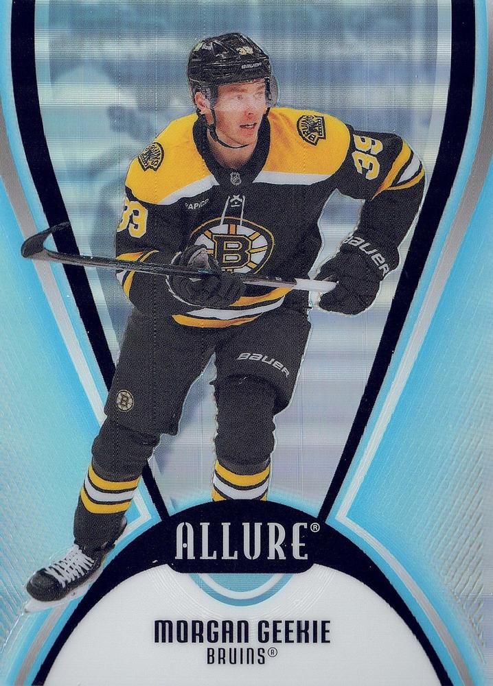 Morgan Geekie #5 Boston Bruins | 2025-26 Upper Deck Allure