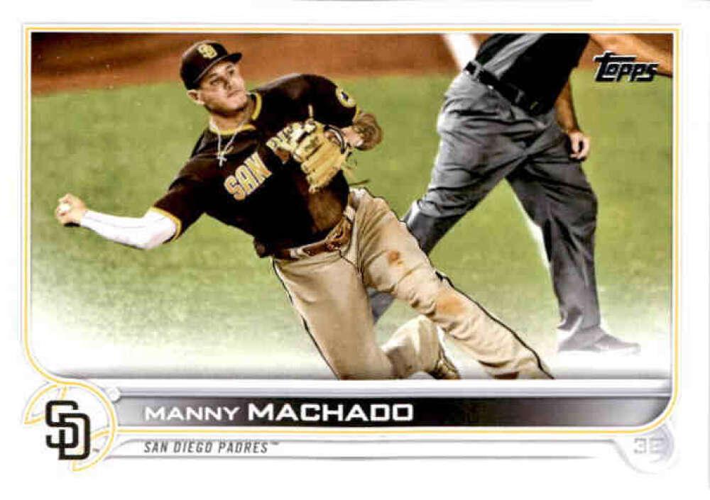Manny Machado #600 San Diego Padres (Throwing ball) | 2022 Topps