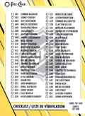 Checklist #600 Multi-Team | 2023-24 O-Pee-Chee Yellow Border