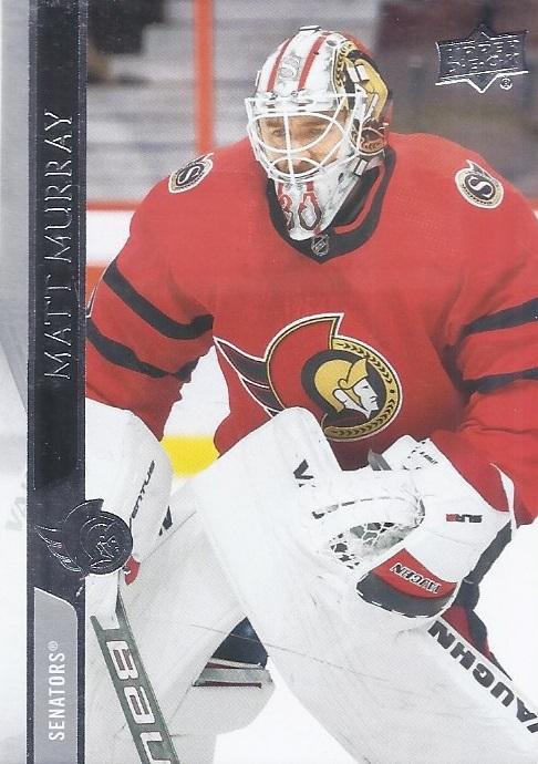 Matt Murray #601 Ottawa Senators | 2020-21 Upper Deck