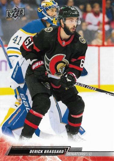 Derick Brassard #601 Ottawa Senators | 2022-23 Upper Deck