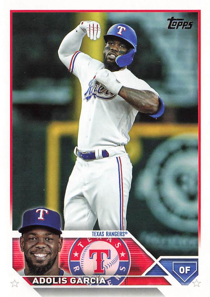 Adolis García #601 Texas Rangers | 2023 Topps