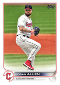 Logan Allen #604 Cleveland Guardians | 2022 Topps