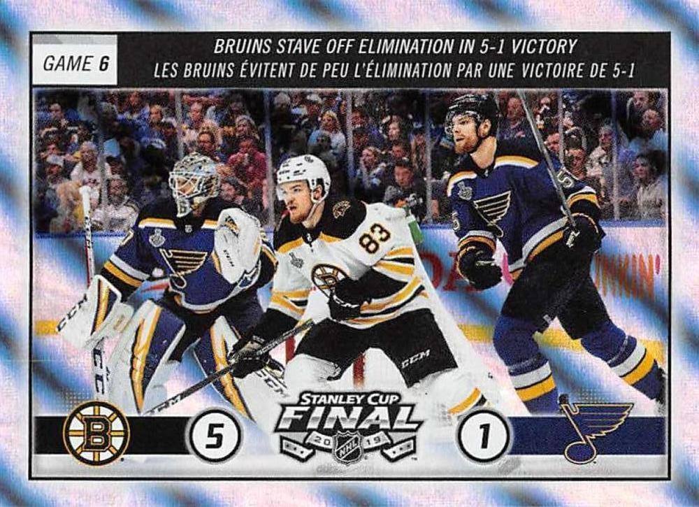 Game 6 #605 Multi-Team | 2019-20 Topps NHL Sticker Collection