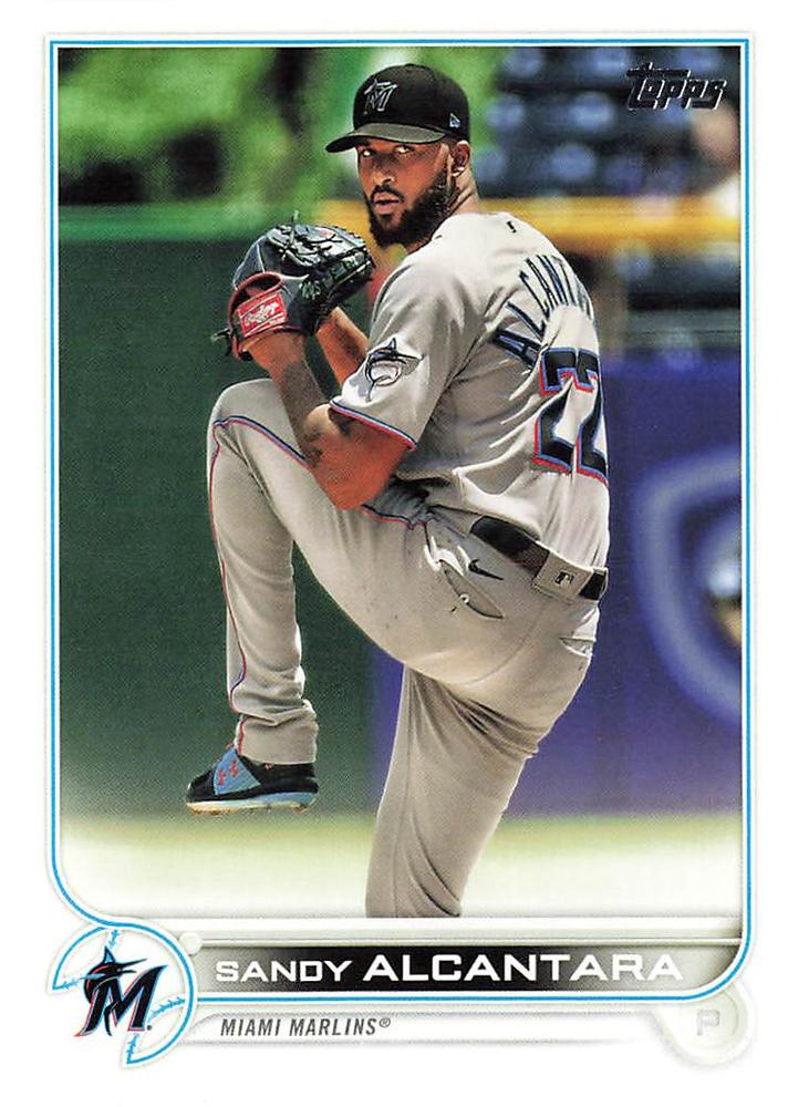 Sandy Alcantara #606 Miami Marlins | 2022 Topps