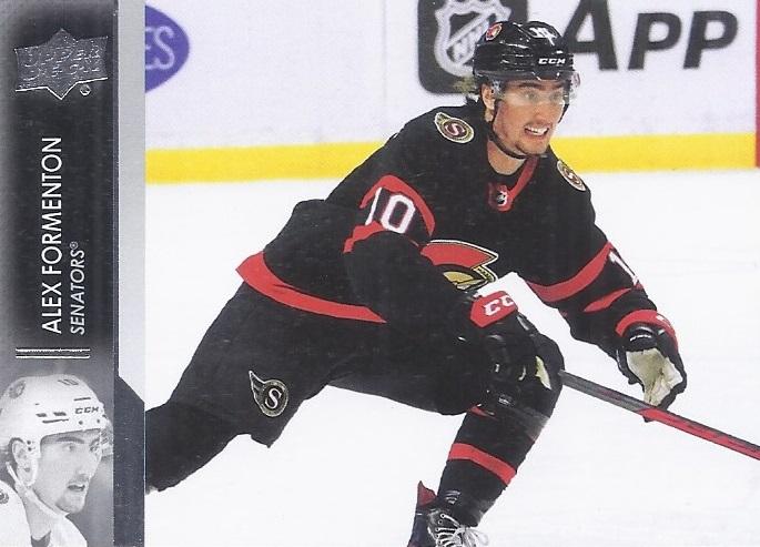 Alex Formenton #606 Ottawa Senators | 2021-22 Upper Deck