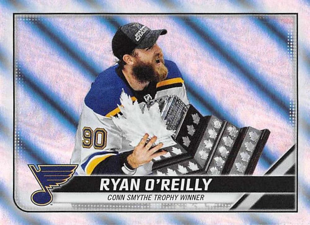 Ryan O'Reilly AW FOIL #607 | 2019-20 Topps NHL Sticker Collection