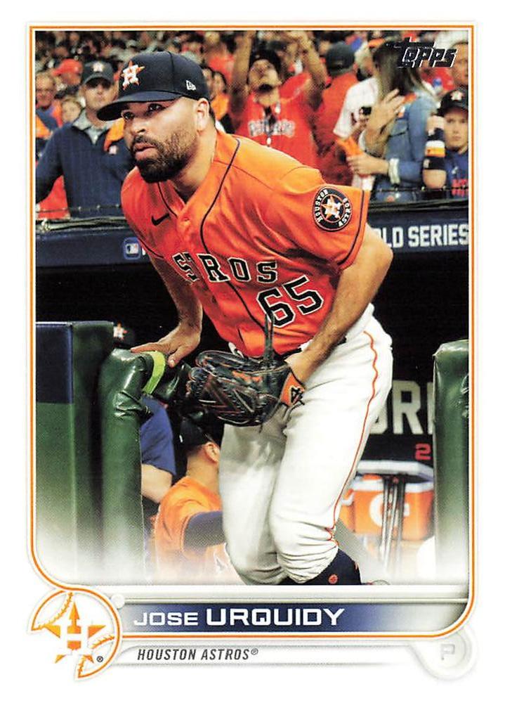 Jose Urquidy #607 Houston Astros | 2022 Topps