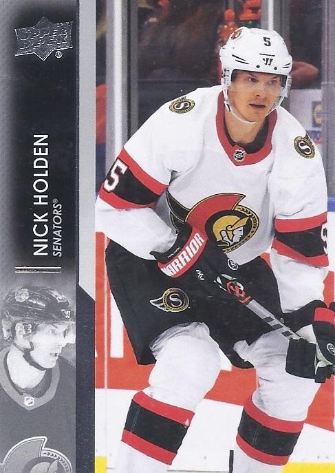 Nick Holden #608 Ottawa Senators | 2021-22 Upper Deck