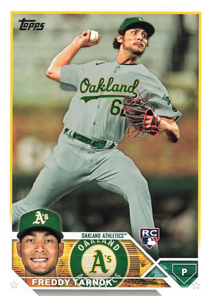 Freddy Tarnok #608 Oakland Athletics | 2023 Topps