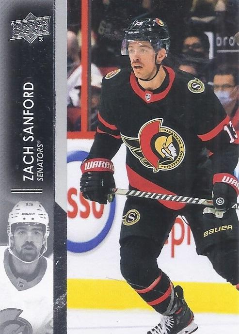 Zach Sanford #609 Ottawa Senators | 2021-22 Upper Deck