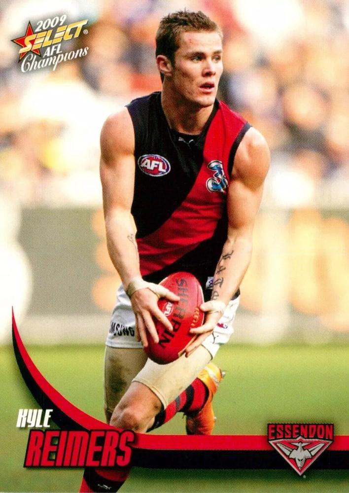 Kyle Reimers #60 Essendon Bombers | 2009 Select AFL Champions