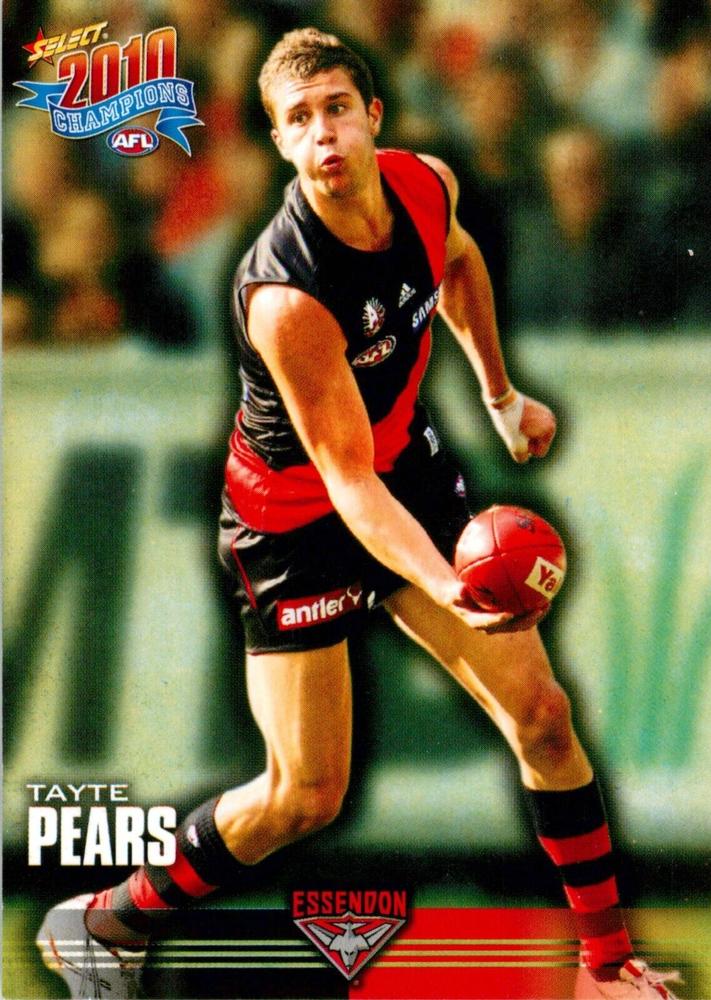 Tayte Pears #60 Essendon Bombers | 2010 Select AFL Champions