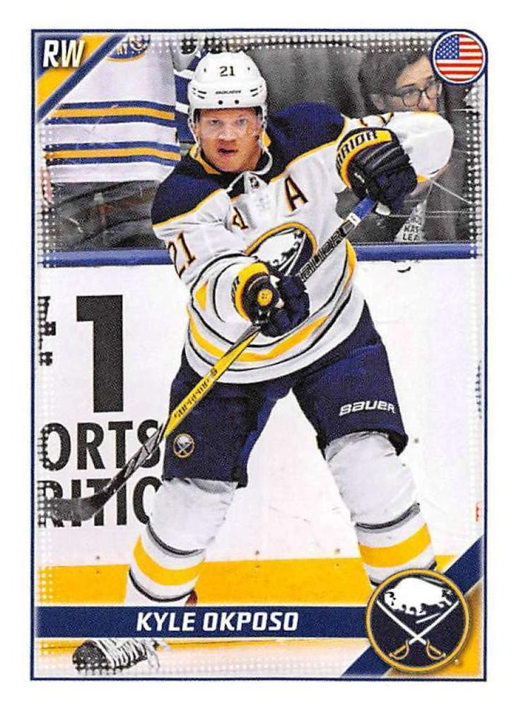 Kyle Okposo #60 Buffalo Sabres | 2019-20 Topps NHL Sticker Collection