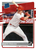 Matt Thaiss #60 Los Angeles Angels | 2020 Donruss