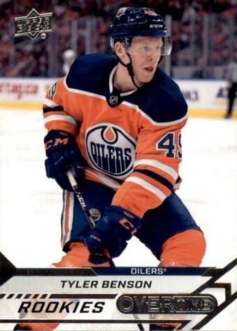 Tyler Benson #60 Edmonton Oilers | 2020-21 Upper Deck Overtime