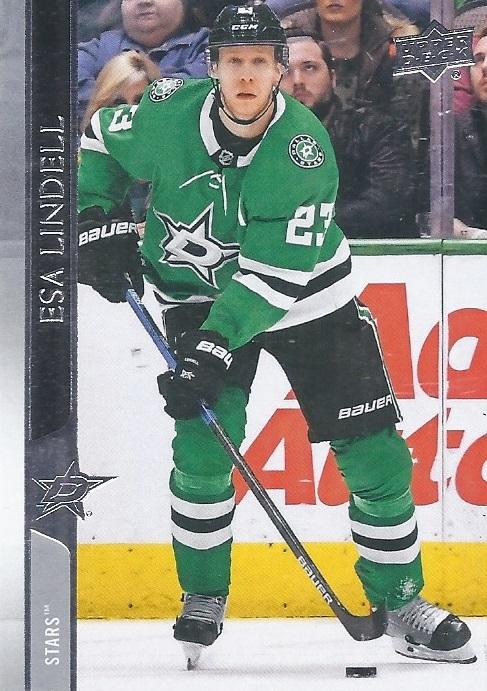 Esa Lindell #60 Dallas Stars | 2020-21 Upper Deck