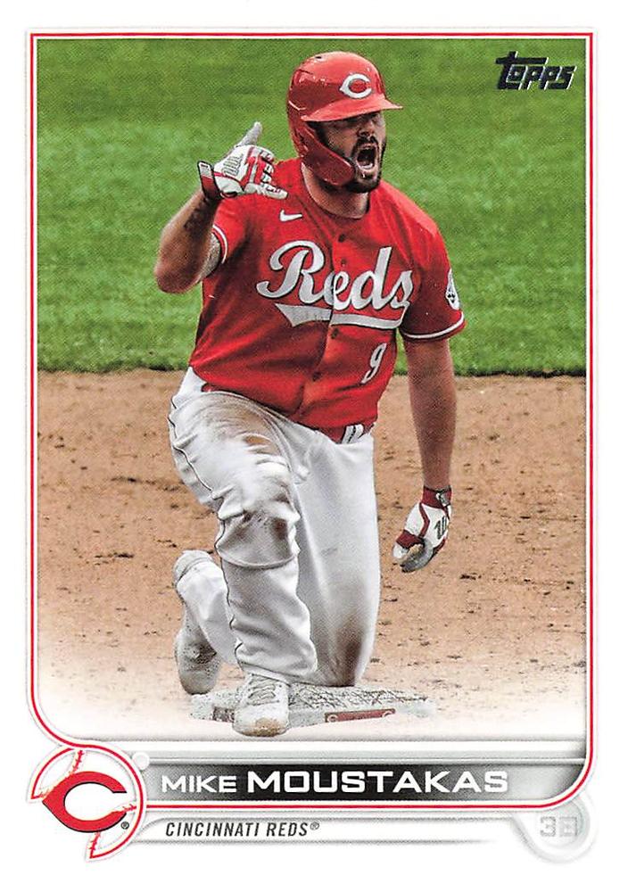 Mike Moustakas #60 Cincinnati Reds | 2022 Topps