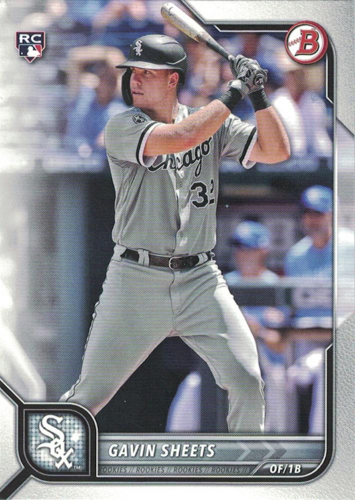 Gavin Sheets #60 Chicago White Sox | 2022 Bowman