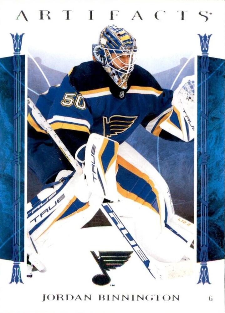 Jordan Binnington #60 St. Louis Blues | 2022-23 Upper Deck Artifacts