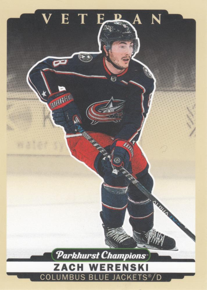 Zach Werenski #60 Columbus Blue Jackets | 2022-23 Parkhurst Champions