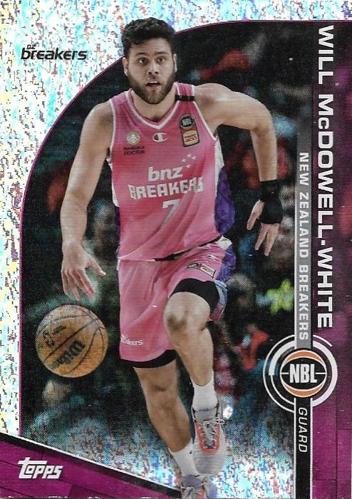 Will McDowell-White #60 New Zealand Breakers | 2023-24 Topps NBL - Opal Parallel