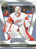 Sebastian Cossa #60 Detroit Red Wings | 2025-26 Upper Deck MVP