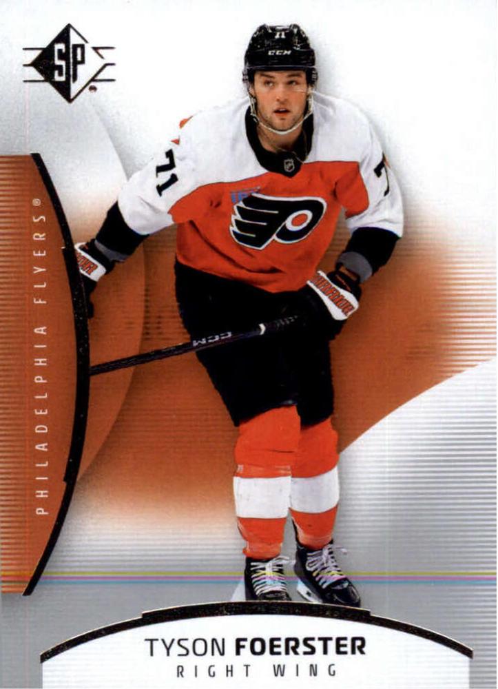 Tyson Foerster #60 Philadelphia Flyers | 2025-26 Upper Deck SP Hockey