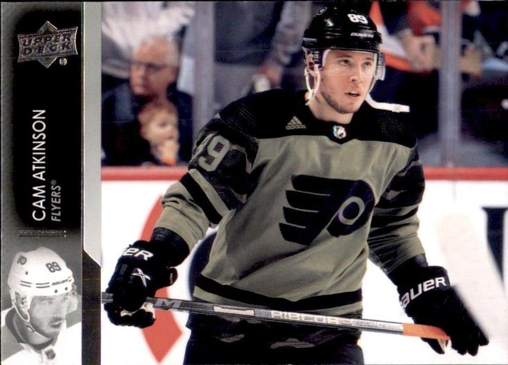 Cam Atkinson #610b Philadelphia Flyers | 2021-22 Upper Deck