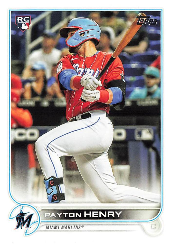 Payton Henry #611 Miami Marlins | 2022 Topps