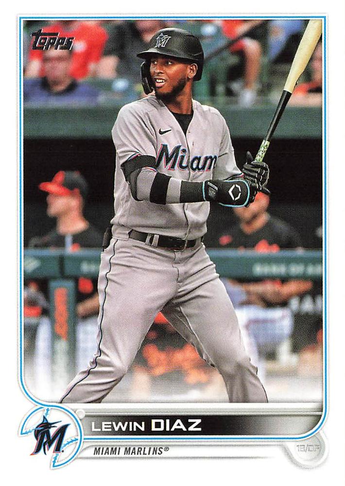 Lewin Diaz #613 Miami Marlins | 2022 Topps
