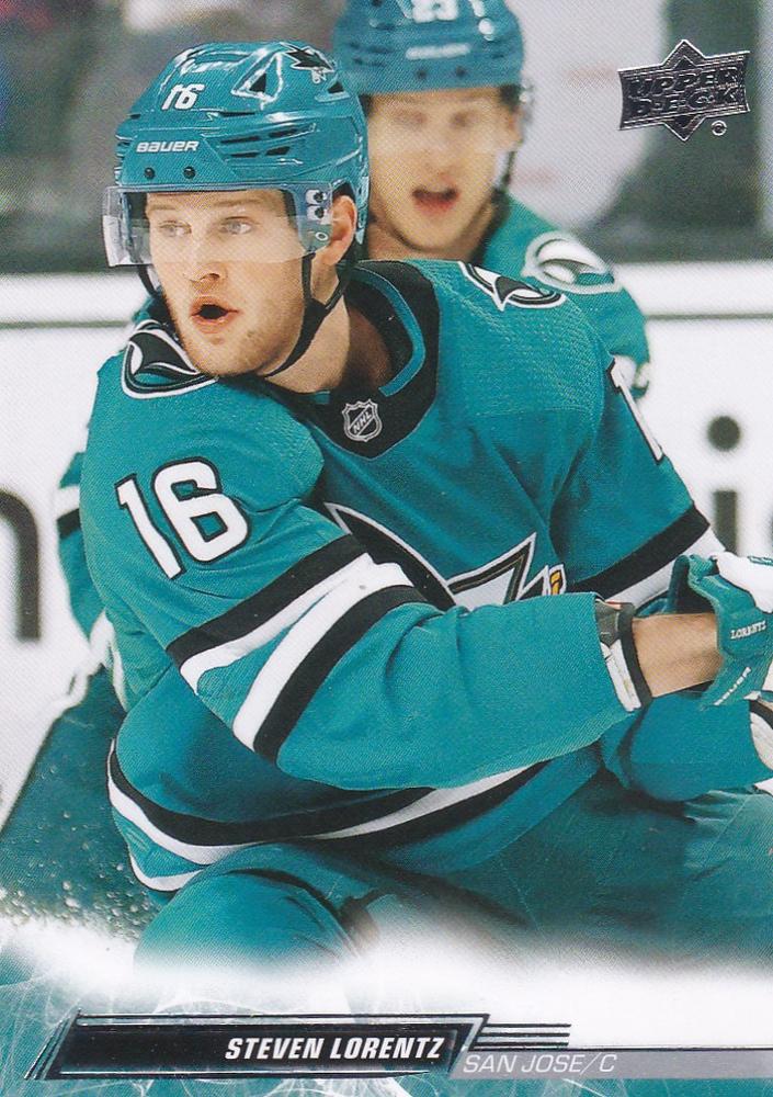Steven Lorentz #613 San Jose Sharks | 2022-23 Upper Deck