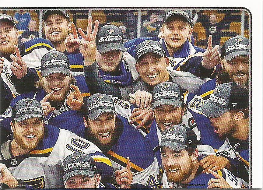 2019 Stanley Cup Champions #614 | 2019-20 Topps NHL Sticker Collection