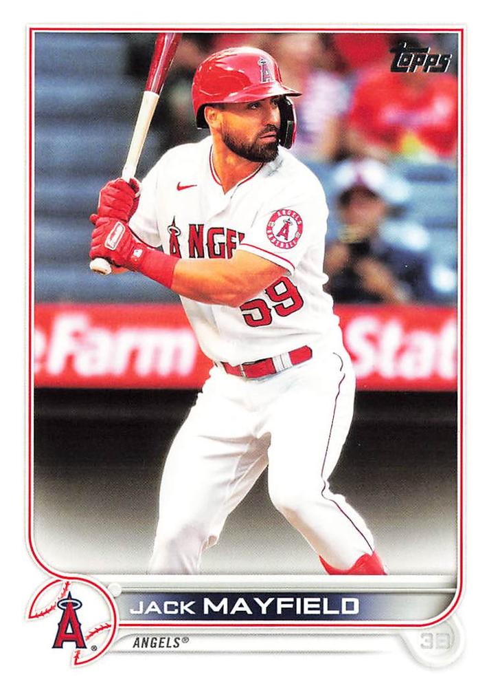 Jack Mayfield #614 Los Angeles Angels | 2022 Topps