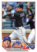 Brandon Nimmo #614 New York Mets | 2023 Topps